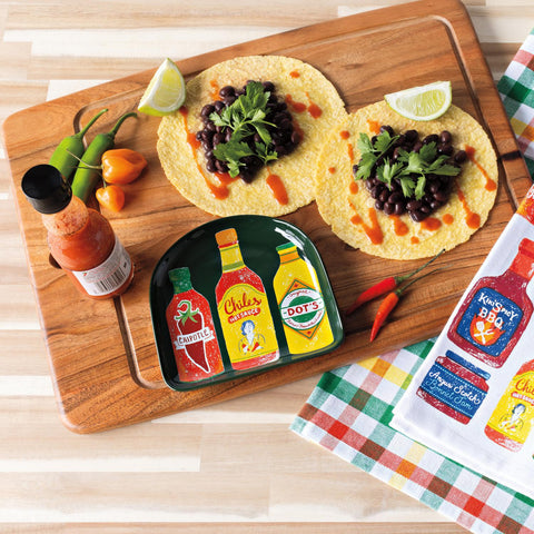 Hot Sauce Shaped Dish