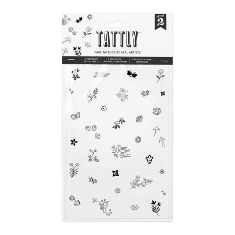 Tiny Nature Tattoo Sheets