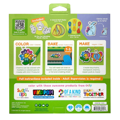 Garden Pals Shrink-its! DIY Shrink Art Kit