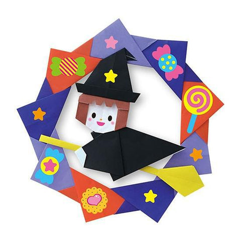 Halloween Wreath Origami Paper