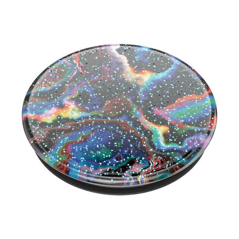 Glitter Rainbow Void PopGrip