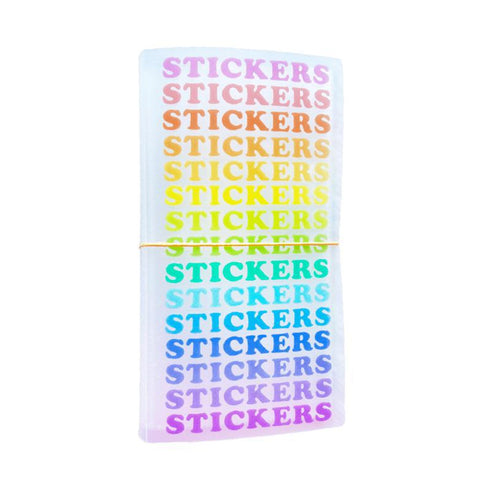 Colorful Stickers Pocket Sticker Keeper