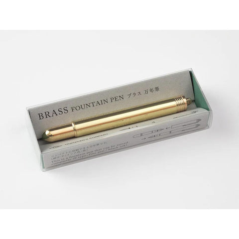 TRAVELER'S COMPANY Brass Fountain Pen