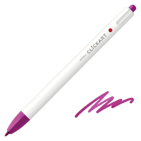 CLiCKART Retractable Marker Pens
