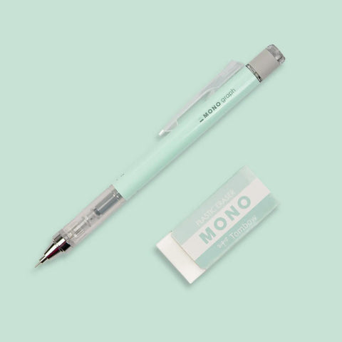 MONO Graph Mechanical Pencil + Eraser Sets
