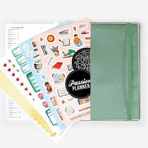 Year of the Snake Weekly 2025 Planner, Jade