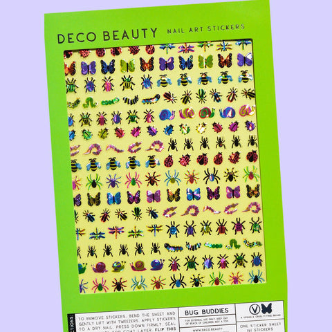 Bug Buddies Nail Art Stickers