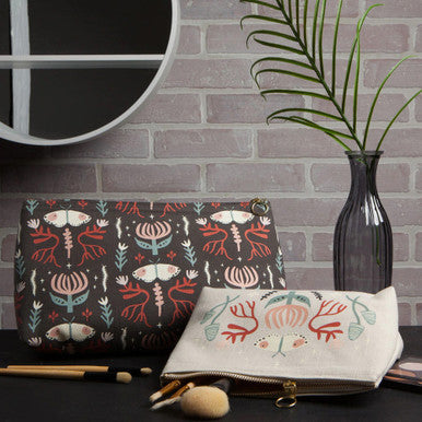 Far + Away Large Cosmetic Bag