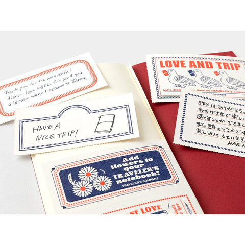 TRAVELER'S notebook, Regular Size, LOVE AND TRIP Refill