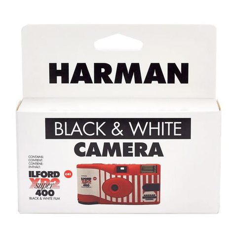 HARMAN XP2 Super Single-Use B+W Camera with Flash