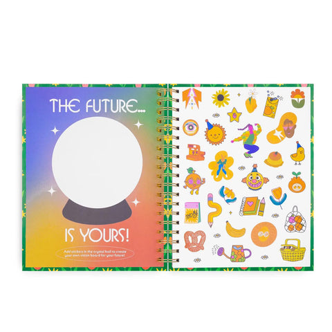 Green Tulips Softcover 2025 Planner