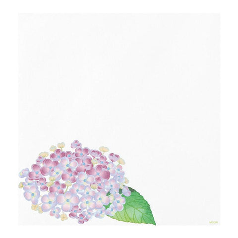 Hydrangea Square Letter Pad