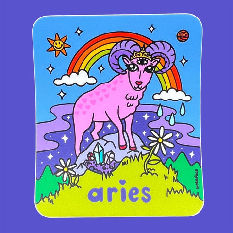 Wokeface Zodiac Stickers