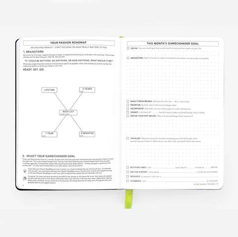Moss Green Daily Undated Planner