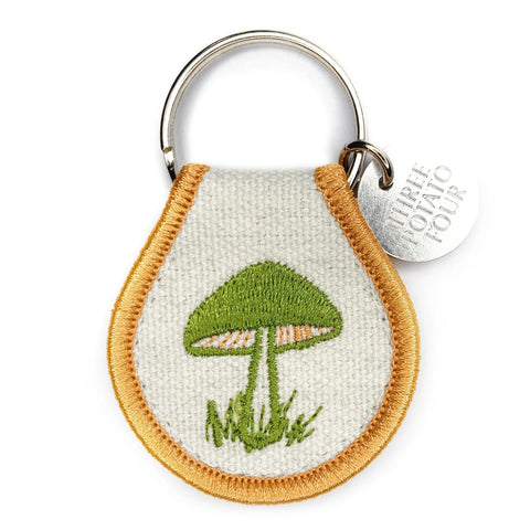 Mushroom Patch Keychain