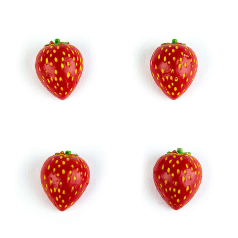 Strawberry Magnets Set
