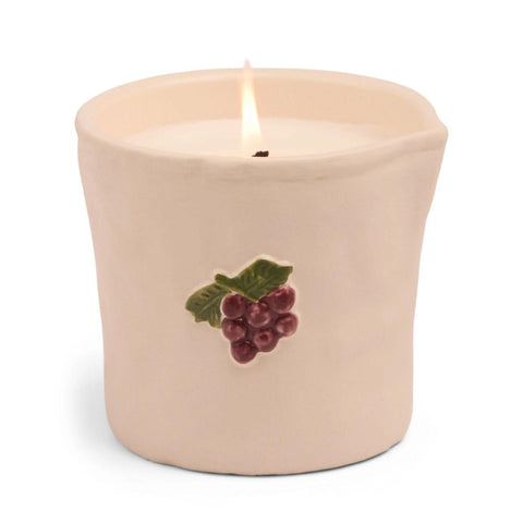 Bordeaux Grape Bistro Candle