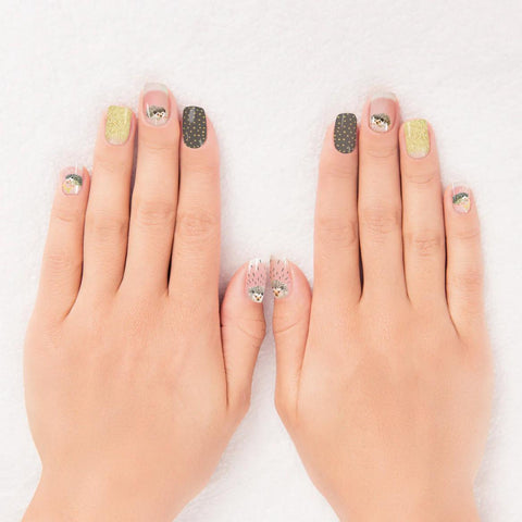 Hedgehogs Mani Nail Wrap Kit