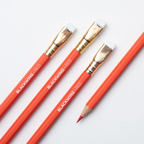 Blackwing Red Pencils