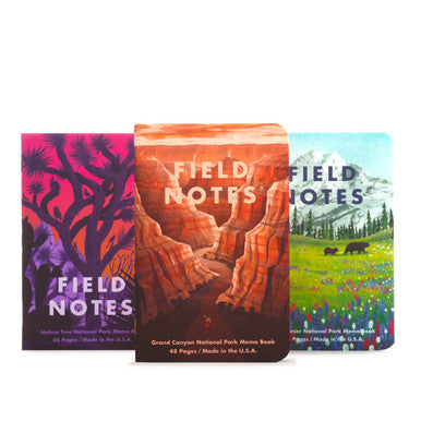 National Parks Field Notes, Series B