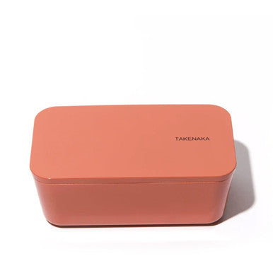 Flat Bento Box, Apricot Rose