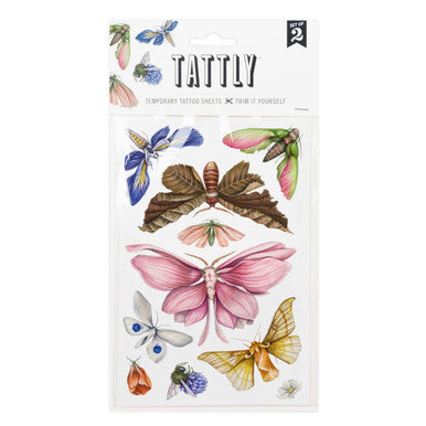 Floraflies Tattoo Sheets