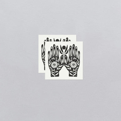 Growth in Your Hands Tattoos