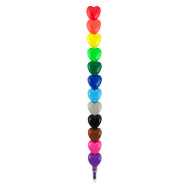 Heart to Heart Stacking Crayons