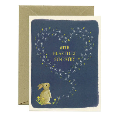 Dandelions Sympathy Card