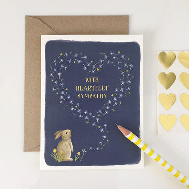 Dandelions Sympathy Card