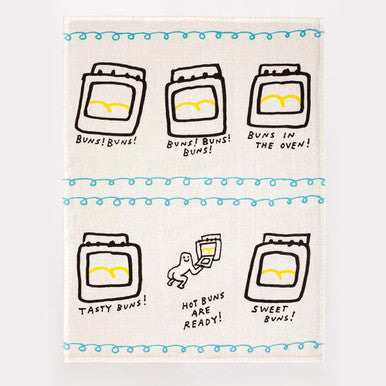Hot Buns Dish Towel