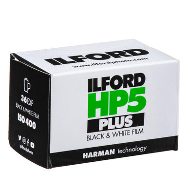 Ilford HP5+ B+W 35mm Film, 36 exp.