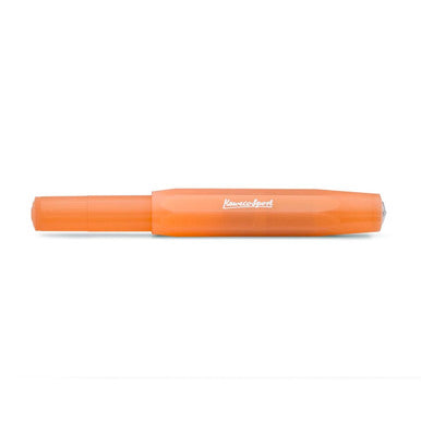 Frosted Sport Fountain Pen, Mandarin