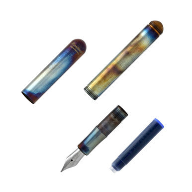 Liliput Fountain Pen, Fire Blue