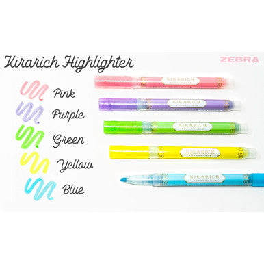 Kirarich Glitter Highlighters