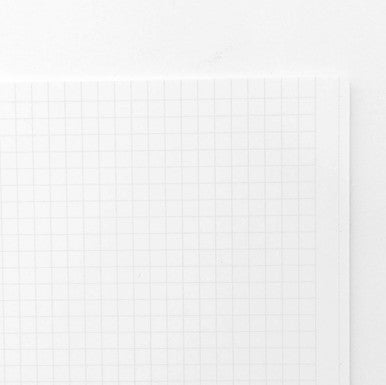 Soft Ring Grid Biz Notebook, Black