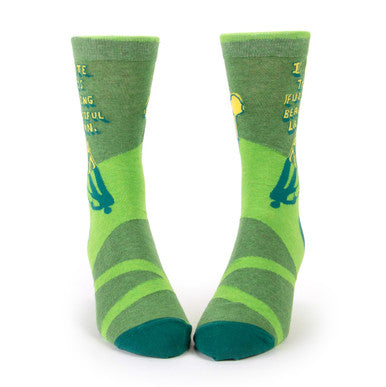 Hate This Lawn Men's Socks