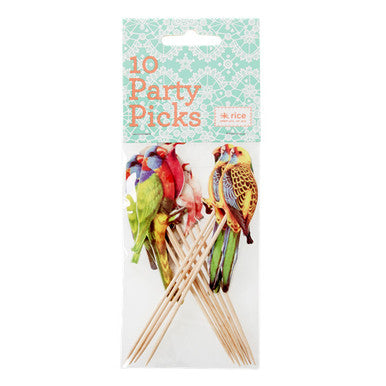 Lovely Budgies Party Picks