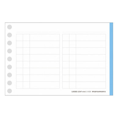 To Do List Loose Mini Leaf Paper, B7