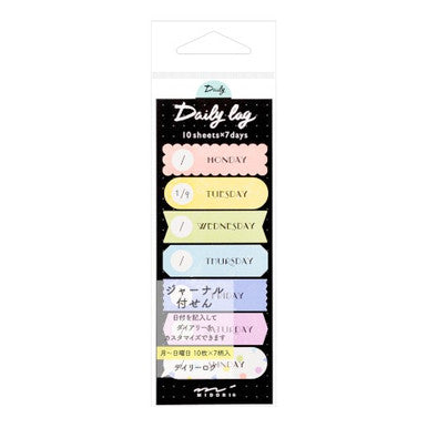 Daily Log Sticky Notes