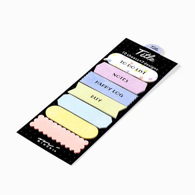 Title Sticky Notes