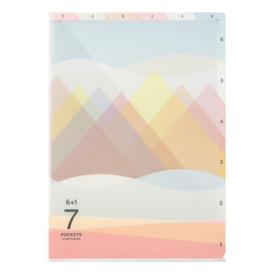 Landscape 7-Pocket File Folder