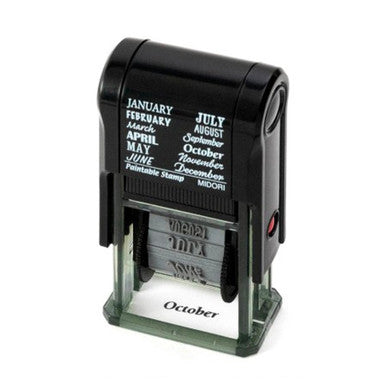 Paintable Stamp, Monthly