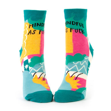 Mindful as Fuck Ankle Socks