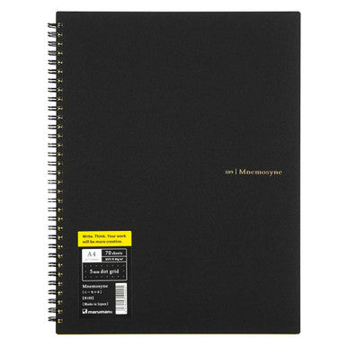 Mnemosyne 109 Dot Grid A4 Notebook