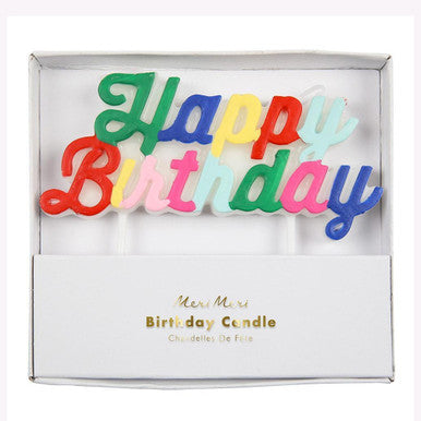Happy Birthday Candle