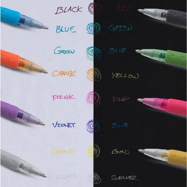 Sparkle Pop Metallic Gel Pen Set