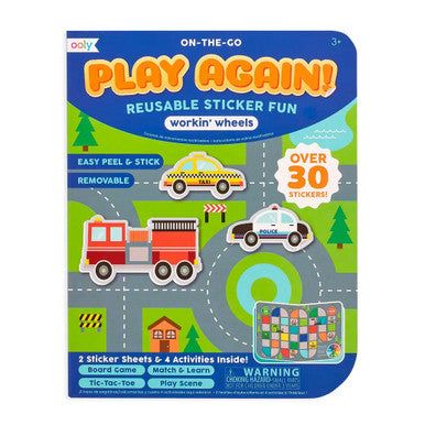Play Again! On-the-Go Activity Kit, Working Wheels