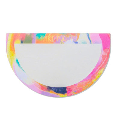 Rainbow Half Moon Notepad