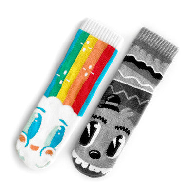 Rainbowface + Mr. Gray Kids Socks